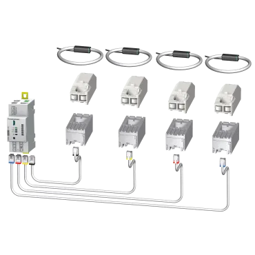 DIRIS Digiware Iac - Jakość zasilania, monitorowanie i pomiary - EXPLODED_VIEW_EXT