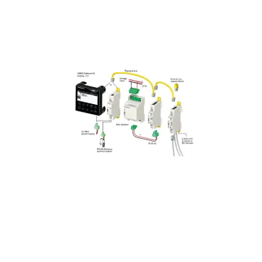 DIRIS Digiware Udc - Jakość zasilania, monitorowanie i pomiary - EXPLODED_VIEW_EXT