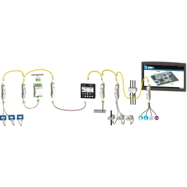 DIRIS Digiware IO - Jakość zasilania, monitorowanie i pomiary - EXPLODED_VIEW_EXT